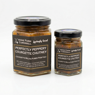 Perfectly Peppery Courgette Chutney